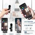 MK Wireless Lavalier Microphone with Receiver (Plug &amp; Play Recording Mic)