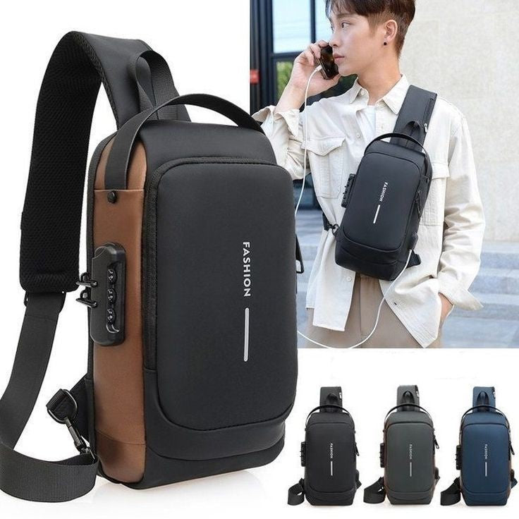 Anti-Theft Crossbody Sling Bag – Secure, Stylish & Travel-Ready