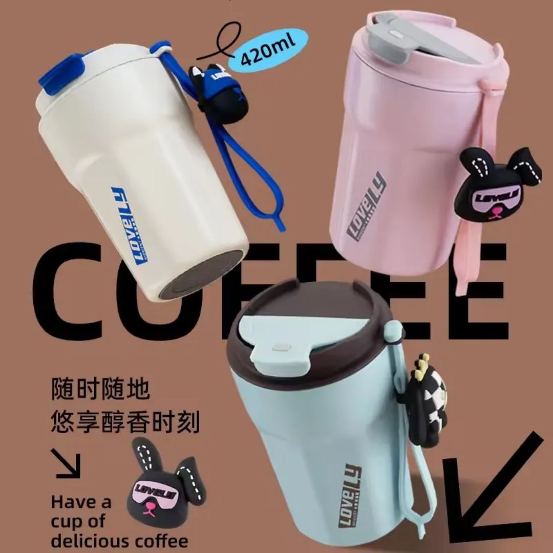 Portable Mini Coffee Mug (420ml)