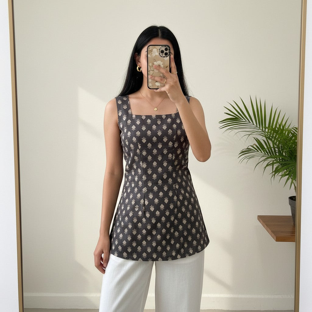 Pehnava Women Printed Tunic Kurta
