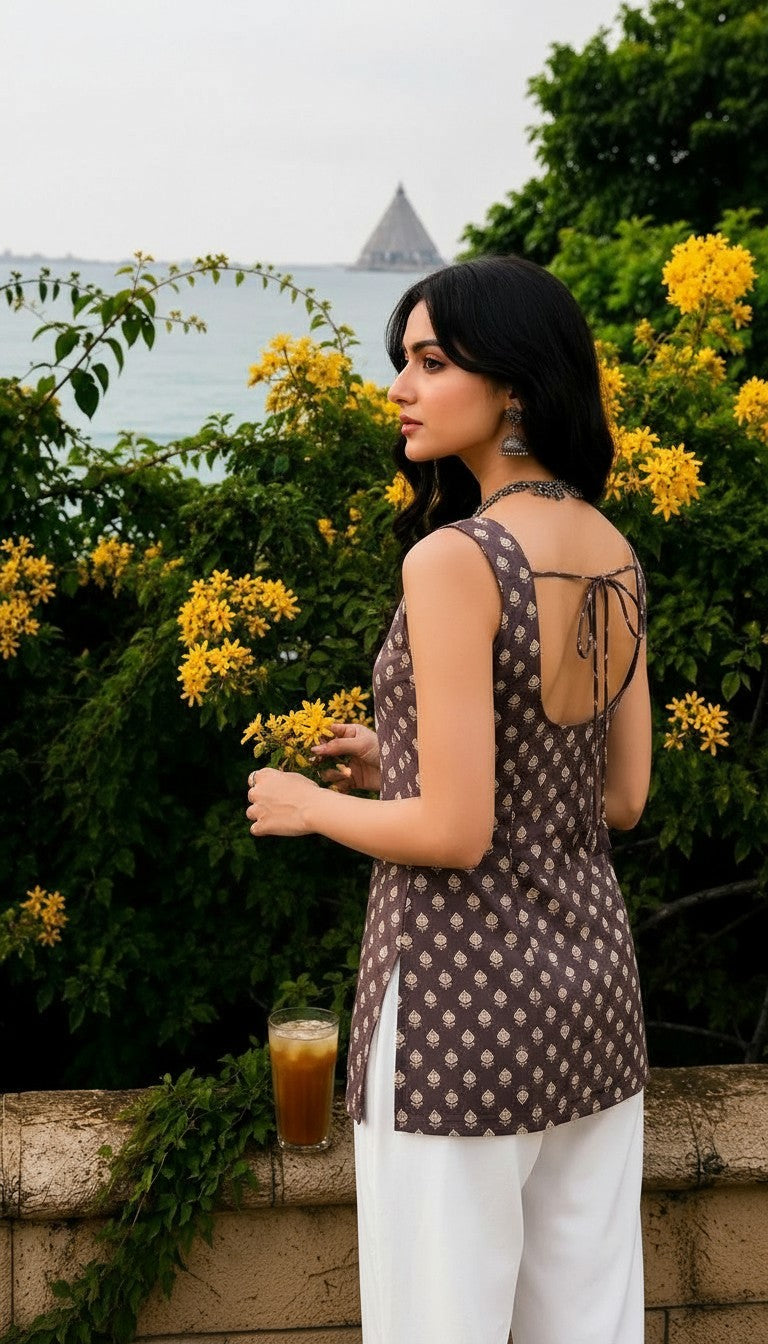 Pehnava Women Printed Tunic Kurta